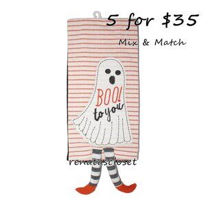 The Lakeside Collection 2pk Novelty Halloween Kitchen Towel Set NWT/NIP